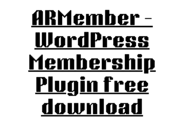 ARMember – WordPress Membership Plugin free download