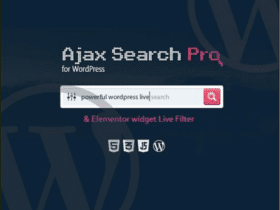 Ajax Search Pro – Live WordPress Search & Filter Plugin 4.26.14 Free Download