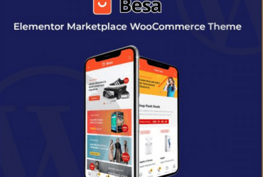 Besa Elementor Marketplace WooCommerce Theme 2.2.25 Free Download