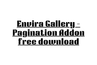 Envira Gallery – Pagination Addon free download