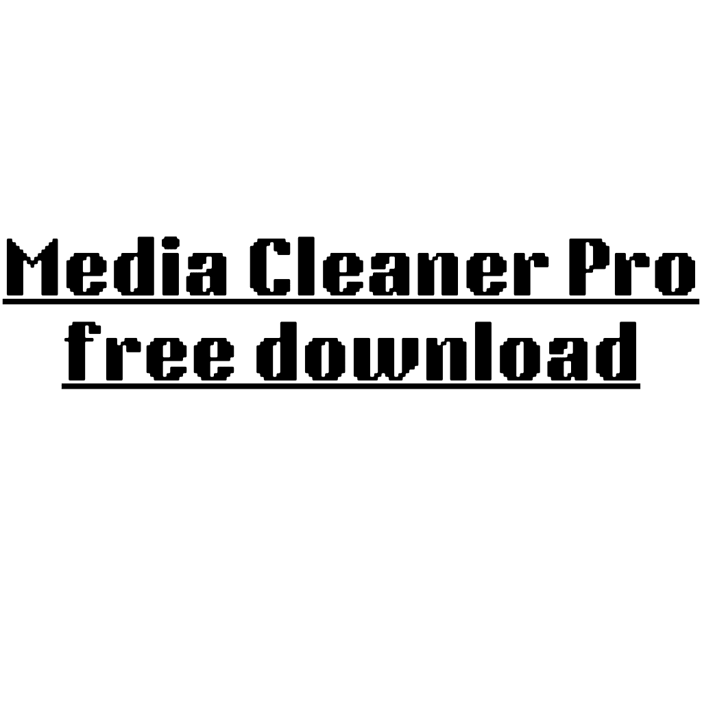 Media Cleaner Pro free download