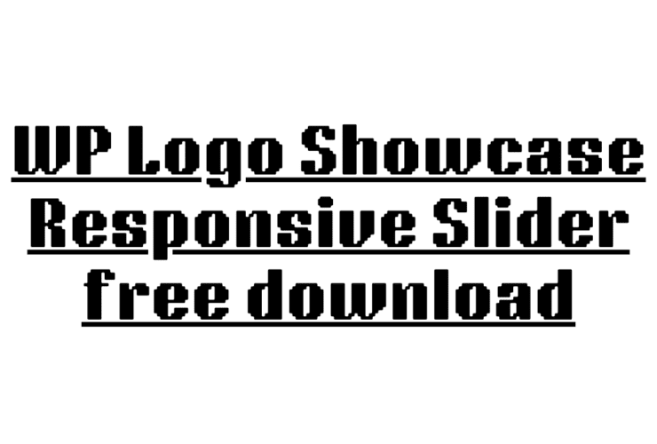 WP Logo Showcase Responsive Slider free download