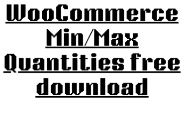 WooCommerce Min/Max Quantities free download