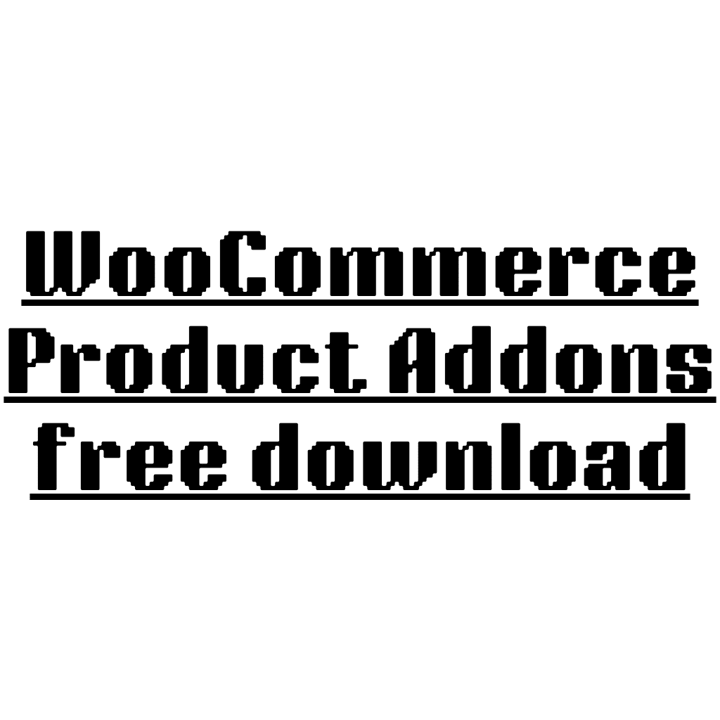 WooCommerce Product Addons free download