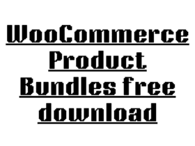 WooCommerce Product Bundles free download