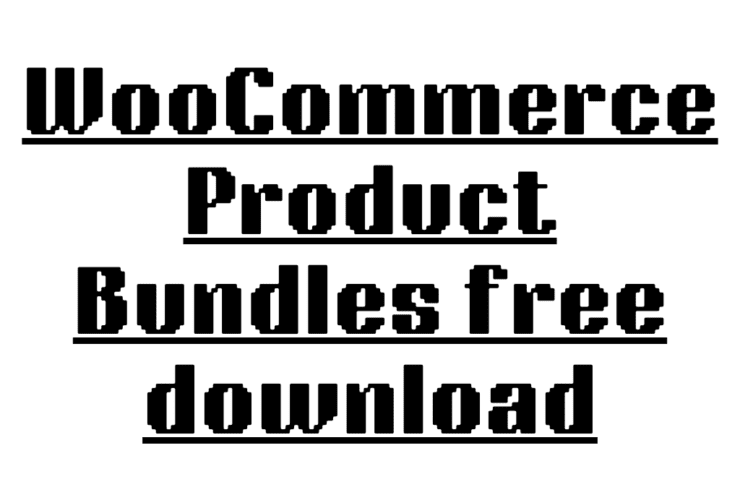 WooCommerce Product Bundles free download