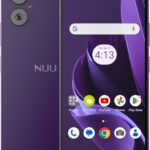 NUU A15 Cell Phone 4GB + 128GB, Unlocked for Mint, Metro, T-Mobile, Qlink and More, Perfect for Teenagers, Dual SIM 4G, Octa-Core Helio G36 2.2GHz 6.5″ HD+, Android 13, Purple, US Warranty