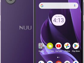 NUU A15 Cell Phone 4GB + 128GB, Unlocked for Mint, Metro, T-Mobile, Qlink and More, Perfect for Teenagers, Dual SIM 4G, Octa-Core Helio G36 2.2GHz 6.5″ HD+, Android 13, Purple, US Warranty