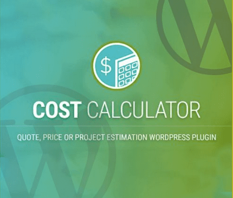 Cost Calculator WordPress Plugin 3.1.91 Free Download