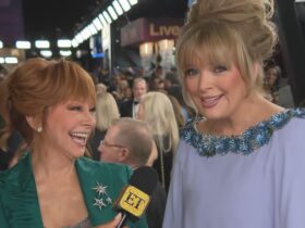 Reba McEntire Ribs Melissa Peterman Over Their Friendship Being Fake at 2024 Emmys (Exclusive)