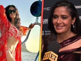 Salma Hayek on What Inspires Her to Post Bikini Thirst Traps at 58 (Exclusive)