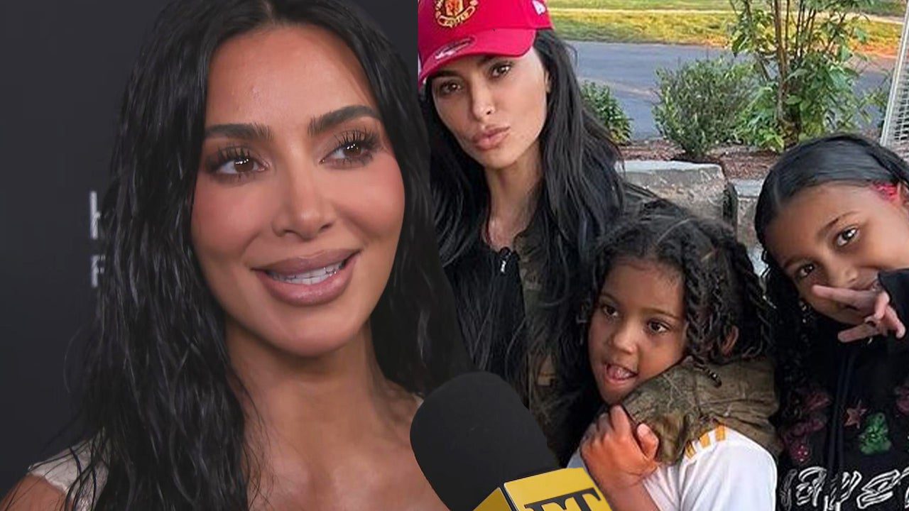 Kim Kardashian Reveals How YouTube Has Brought Saint and North West Together! (Exclusive)