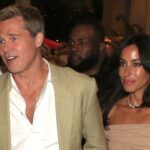 Brad Pitt and Ines de Ramon Coordinate Outfits for Date Night at ‘Wolfs’ Premiere