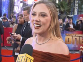 Scarlett Johansson Meets Up With Her ‘Transformers One’ Cast for the First Time at London Premiere