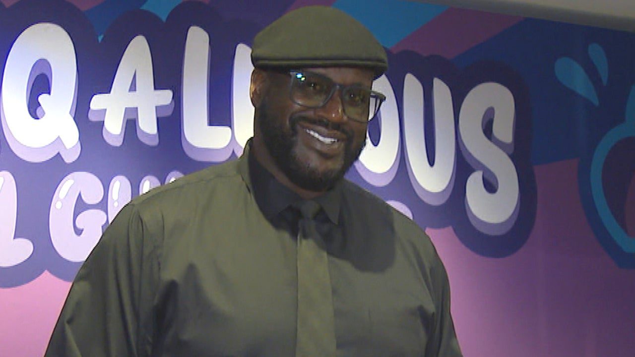 Shaquille O’ Neal Calls Himself a Grown-Up ‘Class Clown’ as He Takes Over Times Square (Exclusive)