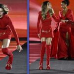 Anitta Helps Belinda After She Falls on Runway During Paris Fashion Week