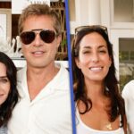 Brad Pitt and Courteney Cox All Smiles in Rare Moment Together