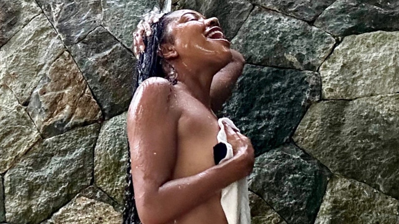 Gabrielle Union Goes Nude During Beach Vacation With Husband Dwyane Wade