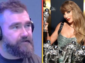 Jason Kelce Praises Taylor Swift After VMAs Wins, Says Level of Talent is ‘Ridiculous’