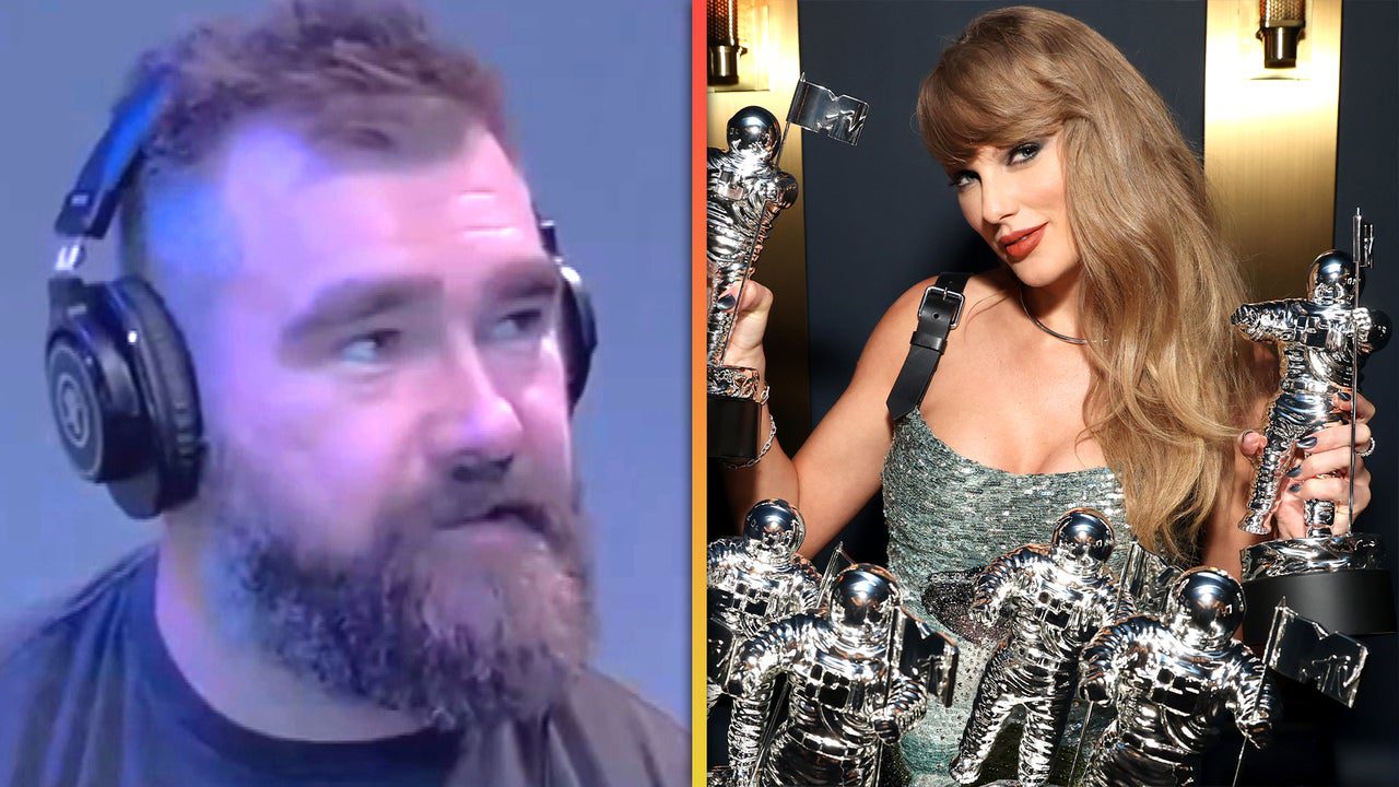 Jason Kelce Praises Taylor Swift After VMAs Wins, Says Level of Talent is ‘Ridiculous’