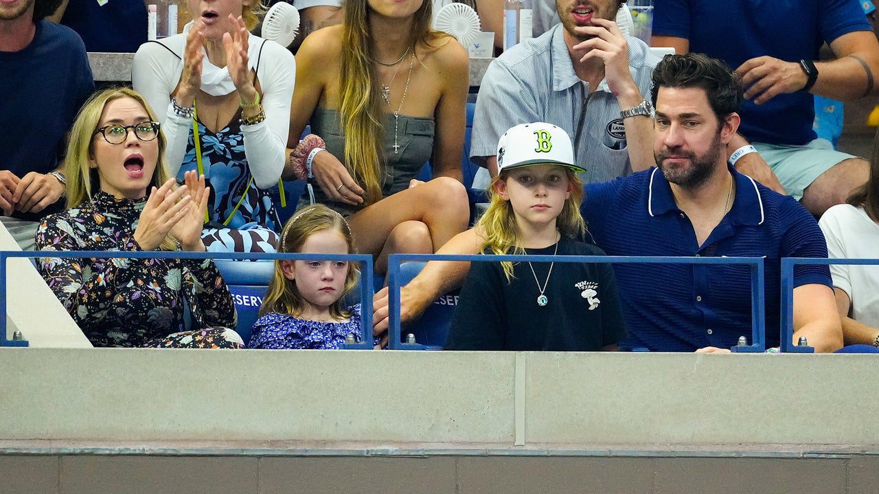 John Krasinski and Emily Blunt’s Daughters Enjoy Rare Family Outing at US Open