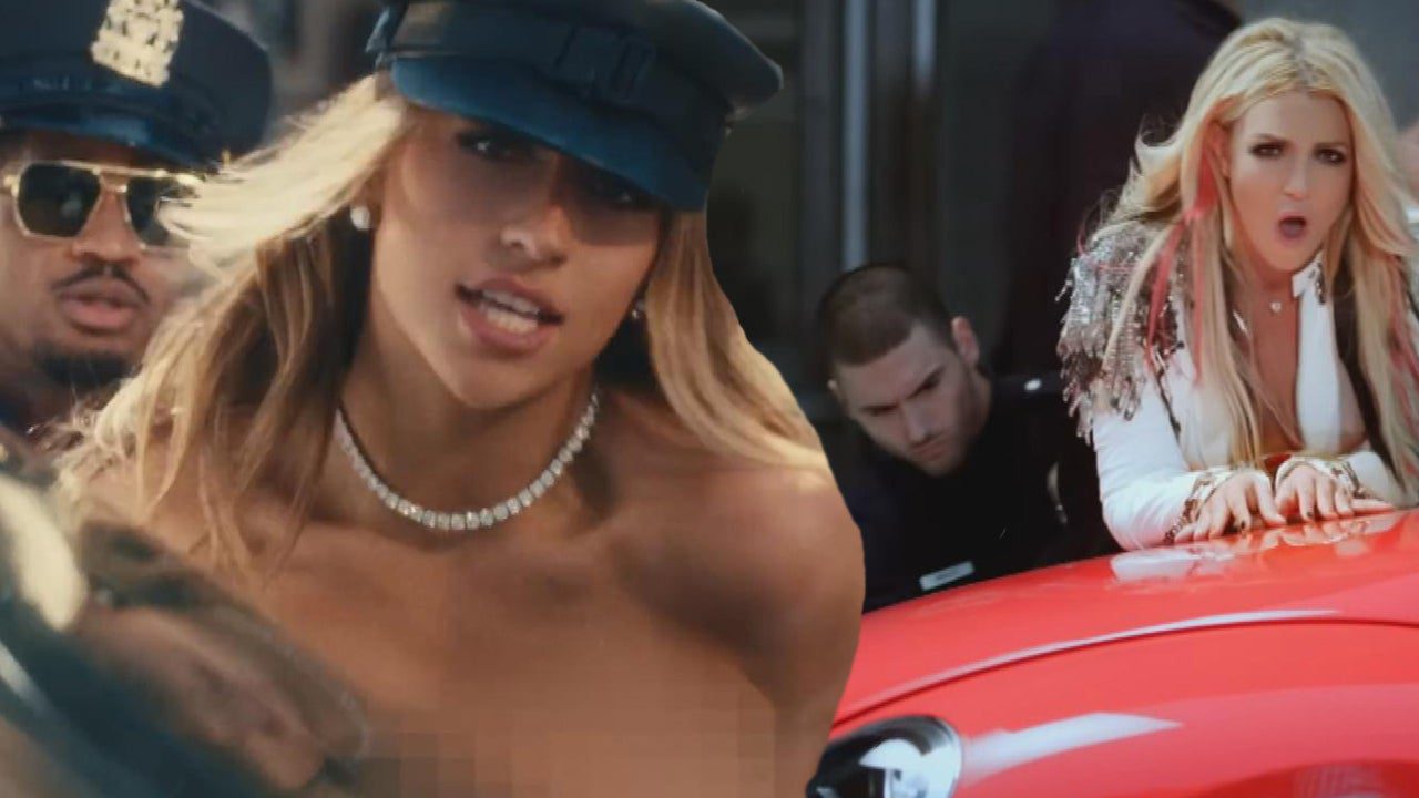 Naked Tate McRae Gets Arrested in Britney Spears-Themed ‘It’s ok I’m ok’ Music Video