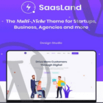 Saasland – MultiPurpose WordPress Theme for Startup Free download