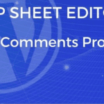 WP Sheet Editor Comments Pro 1.1.33 Free Download