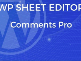 WP Sheet Editor Comments Pro 1.1.33 Free Download