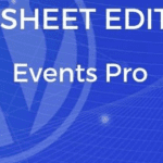 WP Sheet Editor Events Pro 1.1.32 Free Download