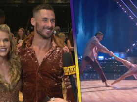 ‘DWTS’: Danny Amendola and Witney Carson React to Leg Lift Dance Move Going Viral (Exclusive)