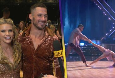 ‘DWTS’: Danny Amendola and Witney Carson React to Leg Lift Dance Move Going Viral (Exclusive)