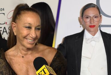 Donna Karan Reunites With Former Intern Jenna Lyons on the CFDA Red Carpet!