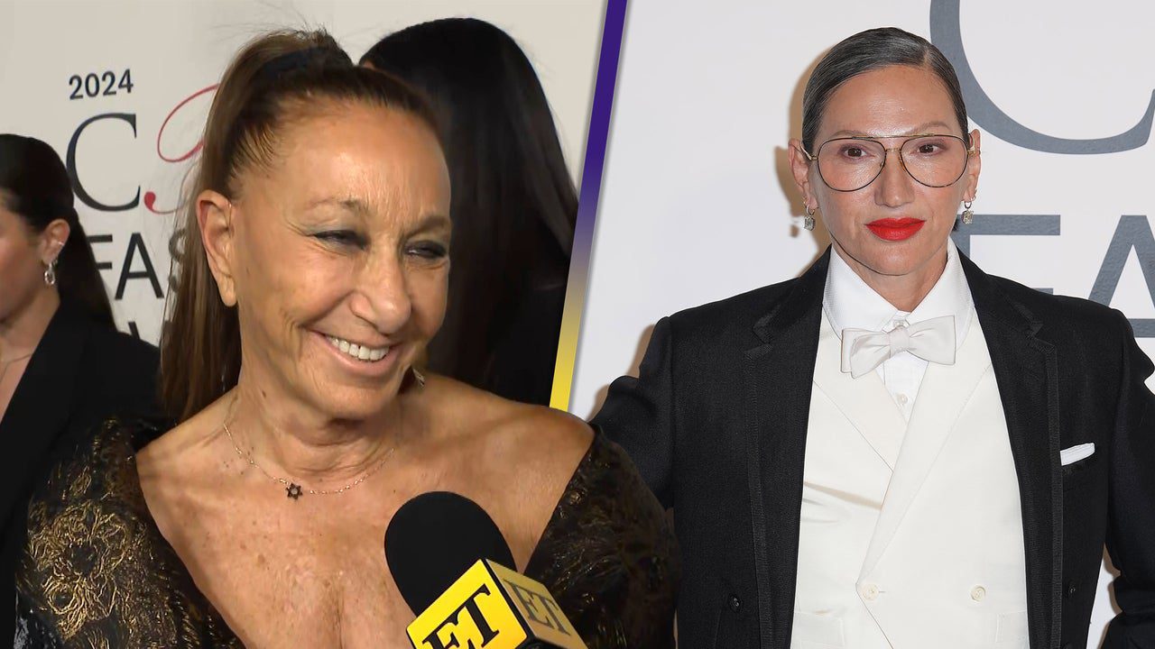 Donna Karan Reunites With Former Intern Jenna Lyons on the CFDA Red Carpet!