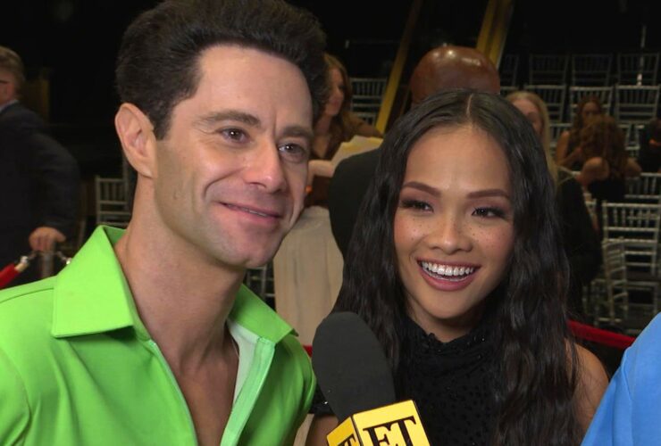 ‘DWTS’: Jenn Tran and Sasha Farber React to Fans Shipping Them Amid Showmance Rumors (Exclusive)