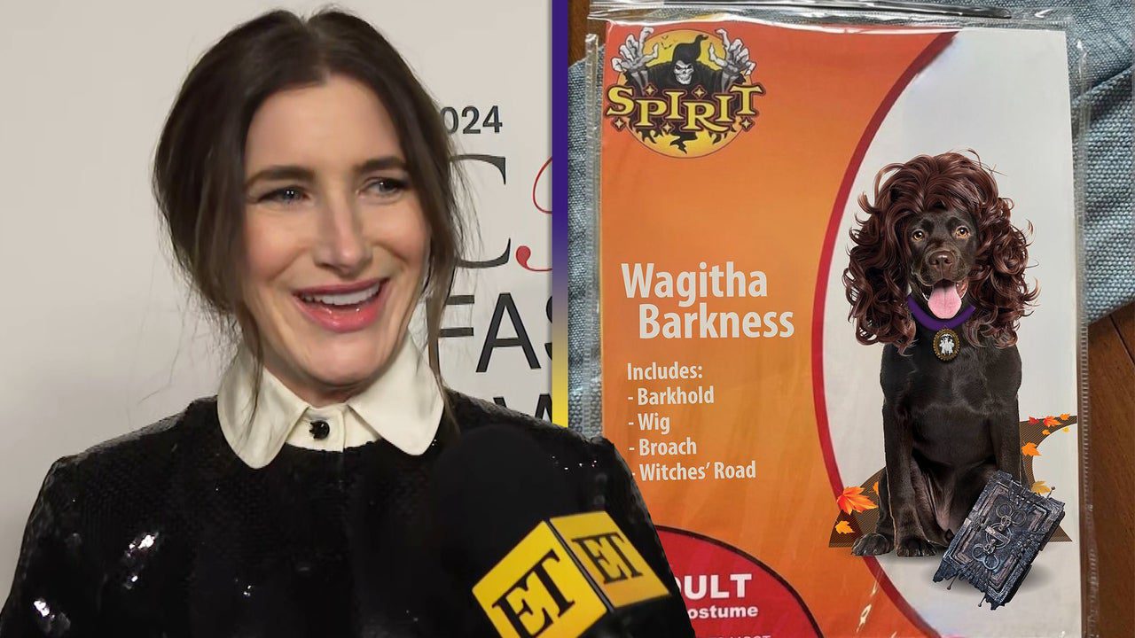 Kathryn Hahn Reacts to Agatha-Themed Dog Halloween Costume: ‘Wagatha Barkness?!’ (Exclusive)