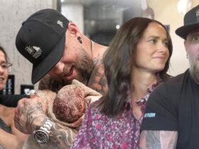 Brantley Gilbert Reacts to Wife Going Into Labor Mid-Concert! (Exclusive)