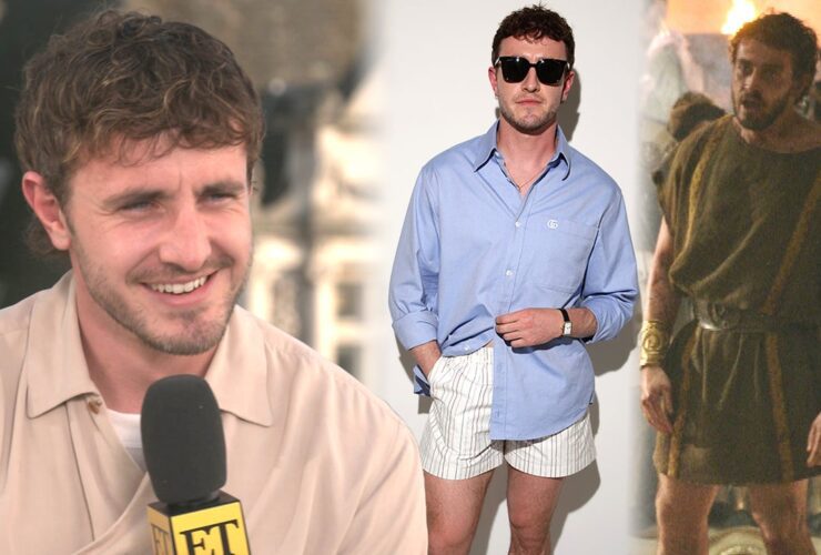 ‘Gladiator II’: Paul Mescal Pushed to Wear Shorter Shorts! (Exclusive)