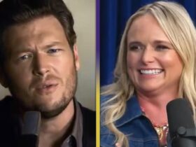 Watch Miranda Lambert React to Awkward Mention of Blake Shelton Wedding Song During Interview