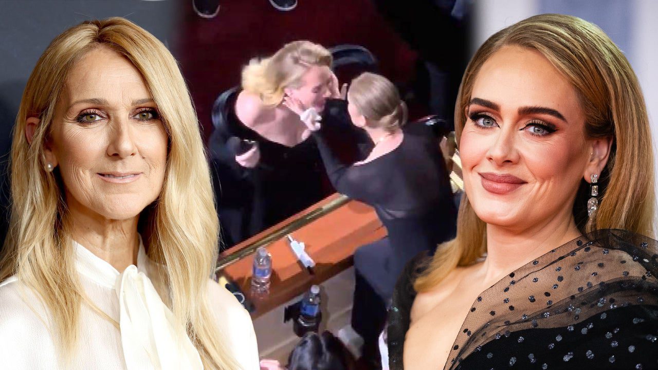 Adele Breaks Down in Tears Seeing Celine Dion at Her Show