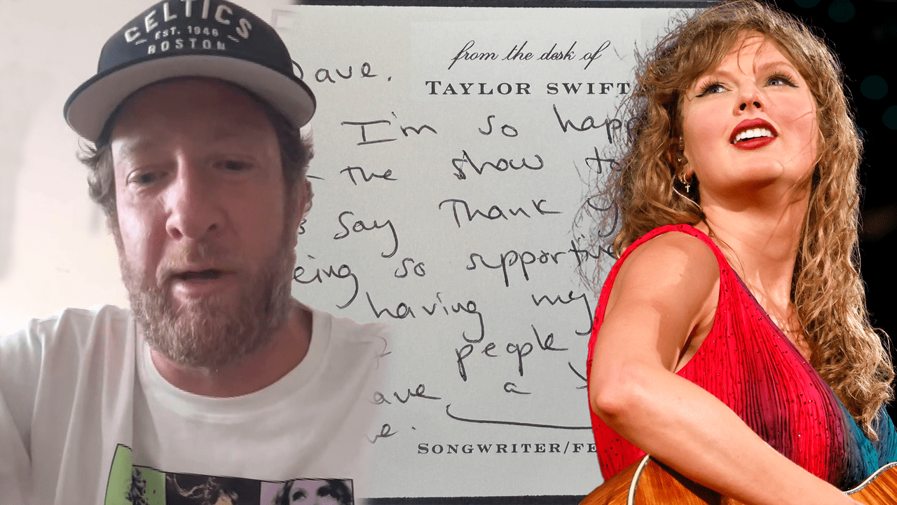 Taylor Swift Sends Surprise Handwritten Letter to Dave Portnoy For ‘Being So Supportive’