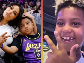 Kim Kardashian’s Son Saint’s YouTube Channel Deleted After Posting Anti-Kamala Harris Meme