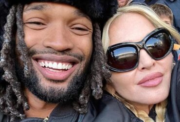 Madonna Snuggles Up to Rumored Boyfriend Akeem Morris on London Date