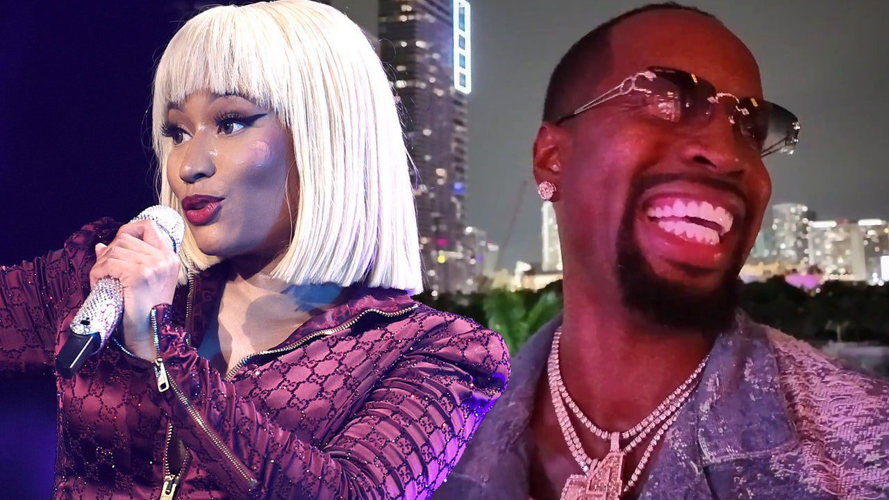 Nicki Minaj’s Ex Safaree Goes to Her Pink Friday 2 Tour Wearing Jean Vest