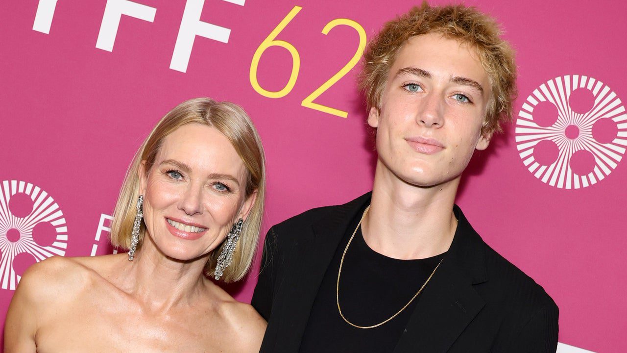 Naomi Watts Makes Rare Red Carpet Appearance With 17-Year-Old Son Sasha in NYC