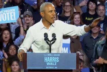 Watch Barack Obama Rap Eminem’s Iconic Hit After Rapper Introduces Him on Stage