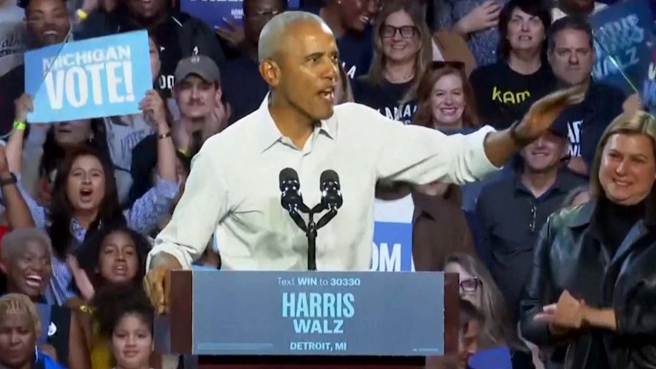 Watch Barack Obama Rap Eminem’s Iconic Hit After Rapper Introduces Him on Stage