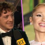 ‘Wicked’s Ethan Slater on Supporting ‘Incredible’ GF Ariana Grande (Exclusive)