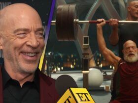 ‘Red One’s J.K. Simmons Didn’t Want to Intimidate Dwayne Johnson With His Santa Claus Workouts