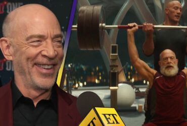 ‘Red One’s J.K. Simmons Didn’t Want to Intimidate Dwayne Johnson With His Santa Claus Workouts